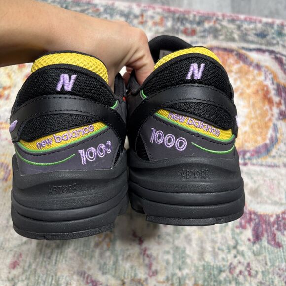 New Balance 1000 Reflective Black Sneakers - Picture 2 of 10